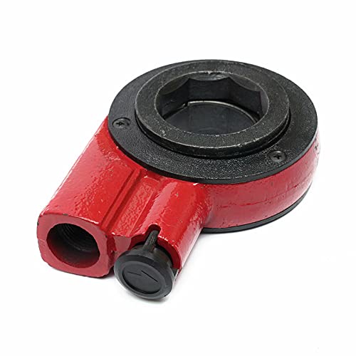 BSPT - Juego de roscadores de tubos de trinquete con 7 troqueles y estuche de almacenamiento de 3/8", 1/2", 3/4", 1", 1-1/4", 1-1/2", 2"