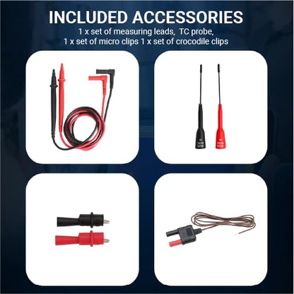 Testo 770-3 Premium Kit - Pinza medidor con Bluetooth