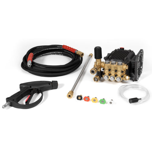 Bomba para hidrolavadora Canpump CF 1522 E: 1500 psi a 2.2 gpm (1600 litros por minuto), eje de 5/8 pulg. Con Kit de Accesorios