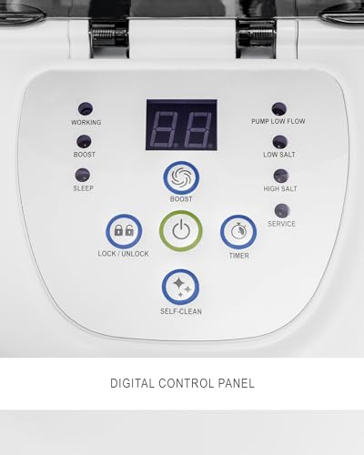 INTEX QS1200 Sistema de cloro de agua salada, para piscinas sobre el suelo, mantiene la claridad del agua, voltaje de 110 a 120, piscina de 15,000 galones