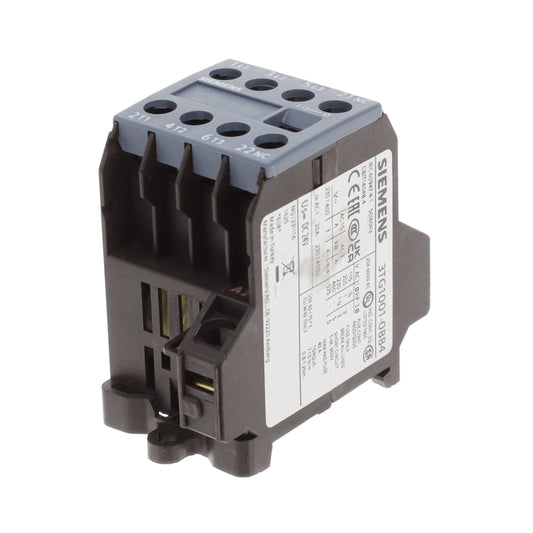 Siemens 3TG10010BB4 - Montaje de chasis, Riel DIN 24VCC
