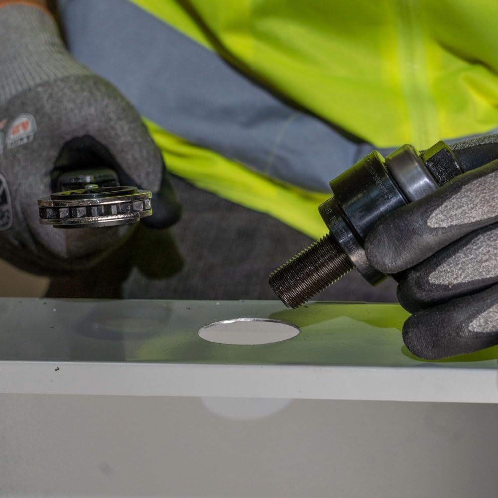 Klein Tools 53732SEN Juego de 6 Sacabocados de 1/2” a 2”