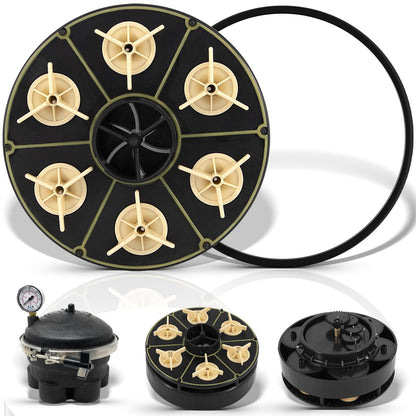 Kit de módulo de 6 puertos premium de repuesto para válvula de agua Paramount, 004-302-4408-00 pieza de repuesto con carcasa de válvula Oring, 004302440800, 005302010000