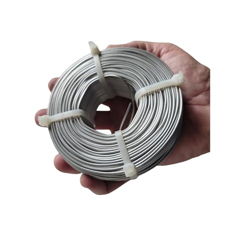 Alambre de amarre de acero inoxidable 304 calibre 16, bobina de 3.5 libras, 360 pies de largo, fabricado en Estados Unidos