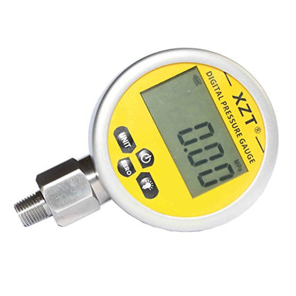 XZT - Kit de acoplamiento de prueba de presión hidráulica digital de 10000 PSI, herramientas de prueba de reparación para excavadora de marca estadounidense (10000 PSI)