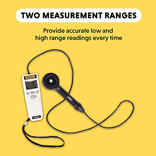 General Tools Medidor de luz ultravioleta UVC digital UV512C, 220 a 270 nM