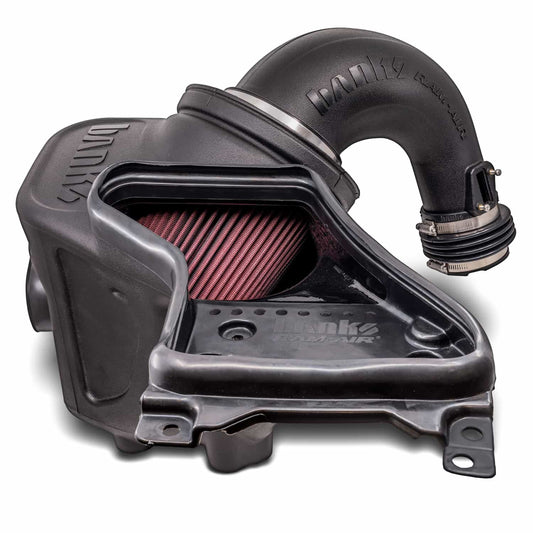 Banks Ram-Air® Admisión de aire frío con entrada lateral en el guardabarros y filtro lubricado. SKU n.° 42291