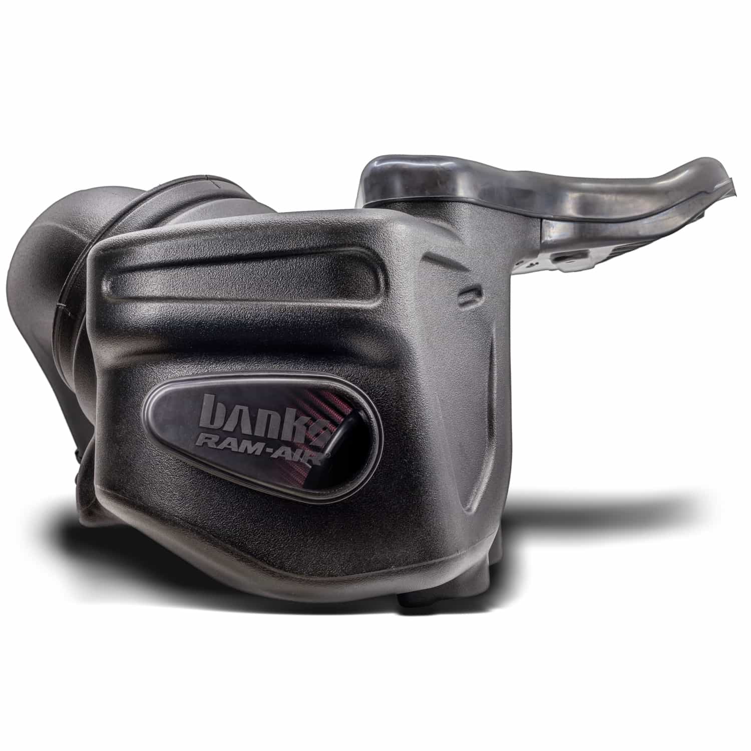 Banks Ram-Air® Admisión de aire frío con entrada lateral en el guardabarros y filtro lubricado. SKU n.° 42291