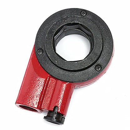 BSPT - Juego de roscadores de tubos de trinquete con 7 troqueles y estuche de almacenamiento de 3/8", 1/2", 3/4", 1", 1-1/4", 1-1/2", 2"