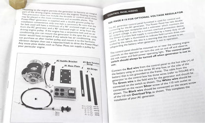 Nuevo Kit generador de PM-220 accionado por correa Fabco Power Mite con caja de control y PMVR-