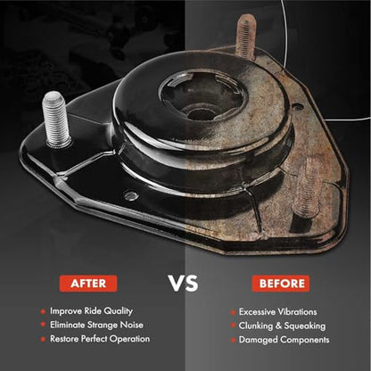 A-Premium Soporte de suspensión para conductor o pasajero delantero compatible con Toyota Highlander 2014-2019 L4 2.7L V6 3.5L