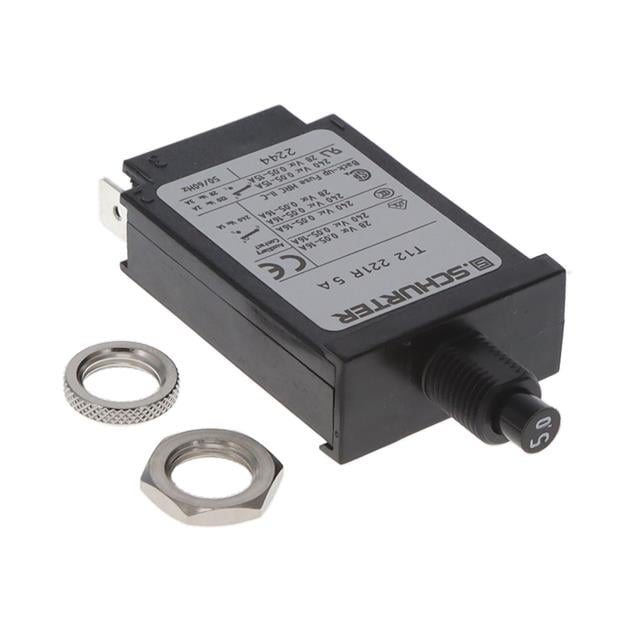 SCHURTER Inc. 4410.0358 T12 Montaje en panel Térmico 5A