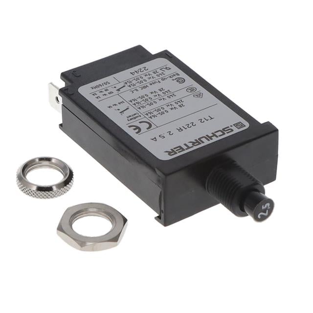 SCHURTER Inc. 4410.0436 T12 Montaje en panel Térmico 2.5A