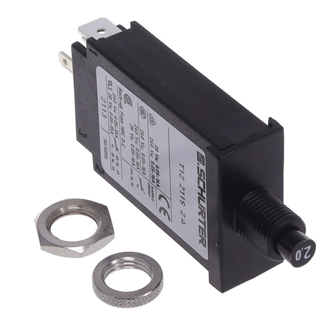 SCHURTER Inc. 4410.0439 T12 Montaje en panel Térmico 2A