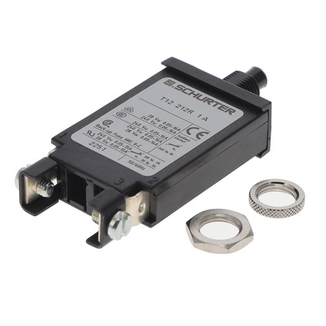 SCHURTER Inc. 4410.0602 T12 Montaje en panel Térmico 1A
