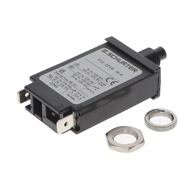 SCHURTER Inc. 4410.0645 T12 Montaje en panel Térmico 16A