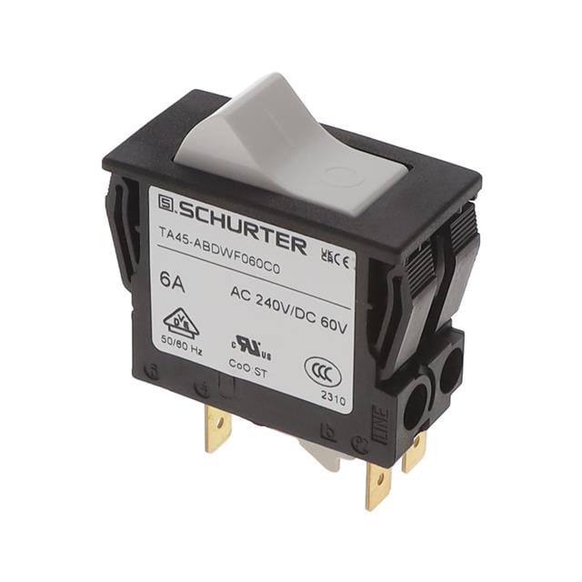 SCHURTER Inc. 4430.0991 TA45 Montaje en panel Térmico 6A
