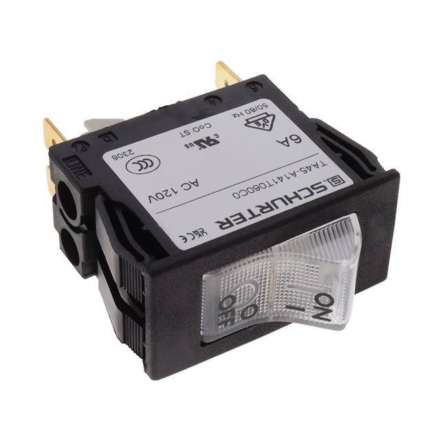 SCHURTER Inc. 4430.1608 TA45 Montaje en panel Térmico 6A