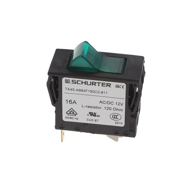 SCHURTER Inc. 4430.2617 TA45 Montaje en panel Térmico 16A