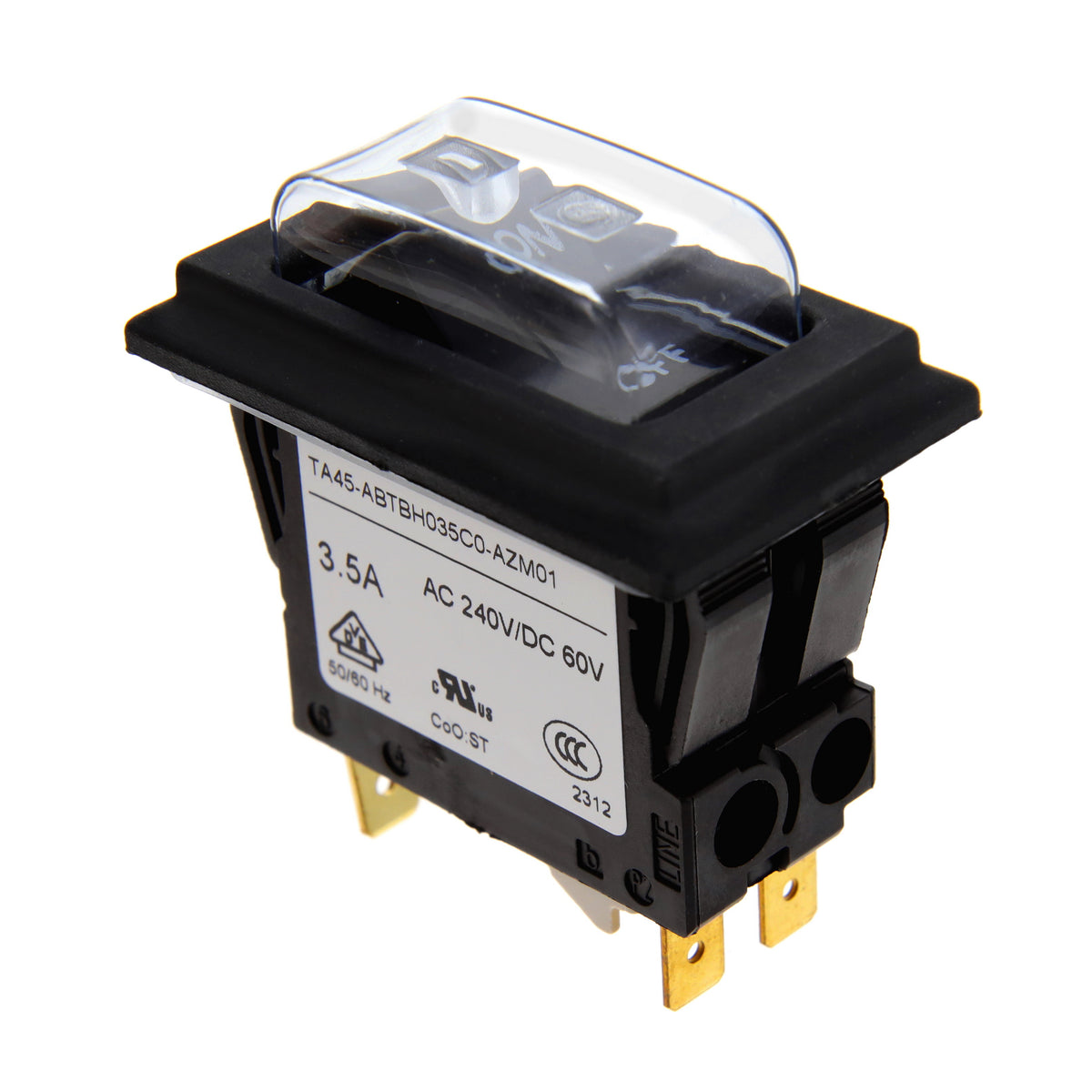 SCHURTER Inc. 4430.264 TA45 Montaje en panel Térmico 3.5A