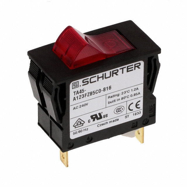 SCHURTER Inc. 4430.2674 TA45 Montaje en panel Térmico 850mA