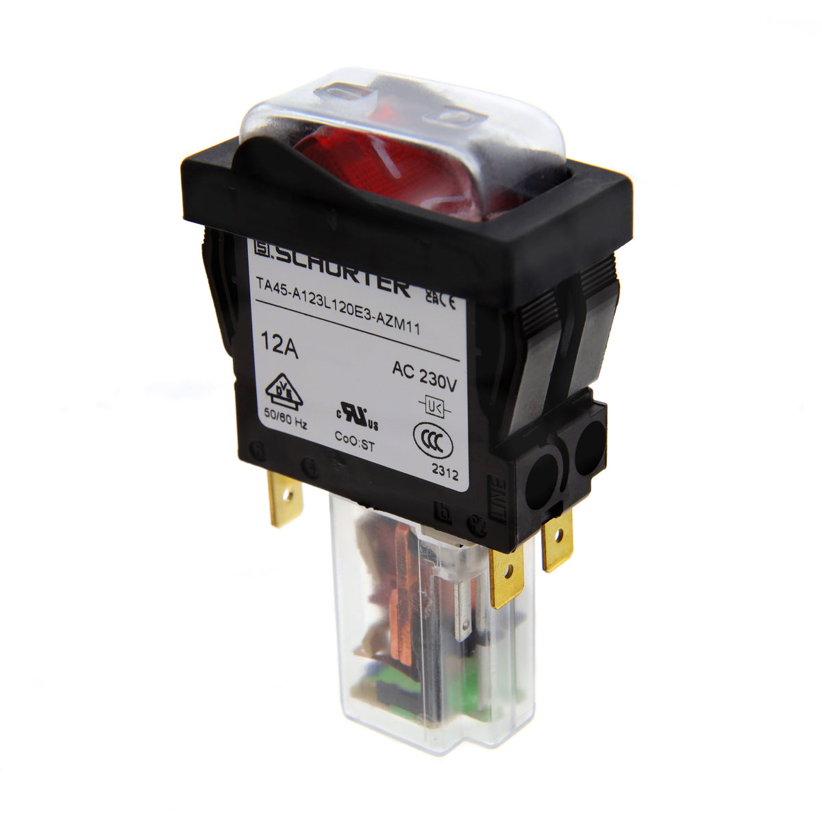 SCHURTER Inc. 4430.3263 TA45 Montaje en panel Térmico 12A