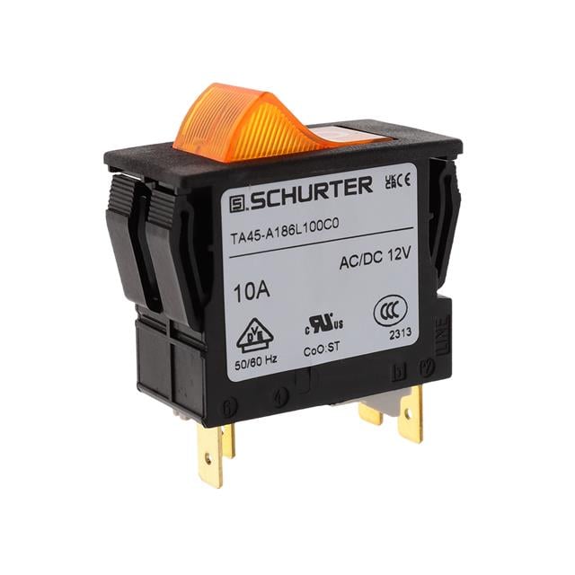 SCHURTER Inc. 4430.3322 TA45 Montaje en panel Térmico 10A