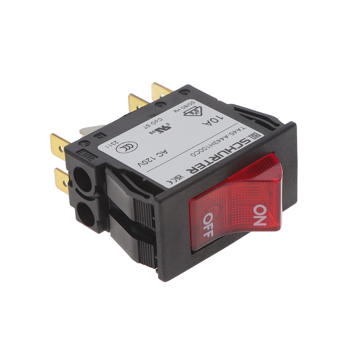 SCHURTER Inc. 4430.3427 TA45 Montaje en panel Térmico 10A