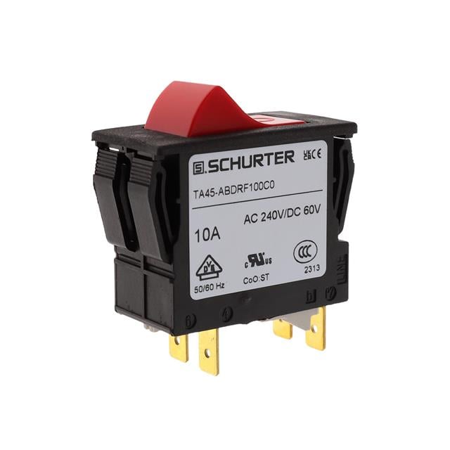 SCHURTER Inc. 4430.3561 TA45 Montaje en panel Térmico 10A