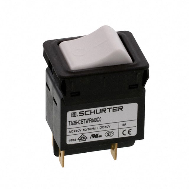 SCHURTER Inc. 4435.0125 TA35 Montaje en panel Térmico 4A