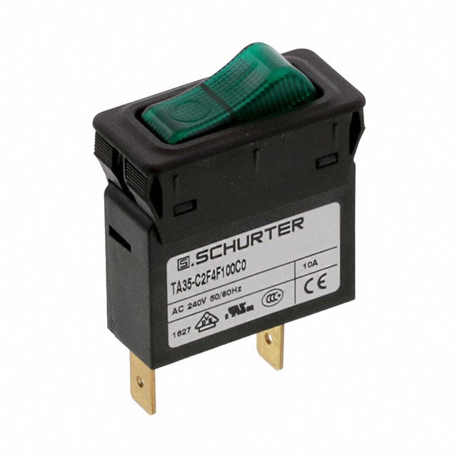 SCHURTER Inc. 4435.0181 TA35 Montaje en panel Térmico 10A