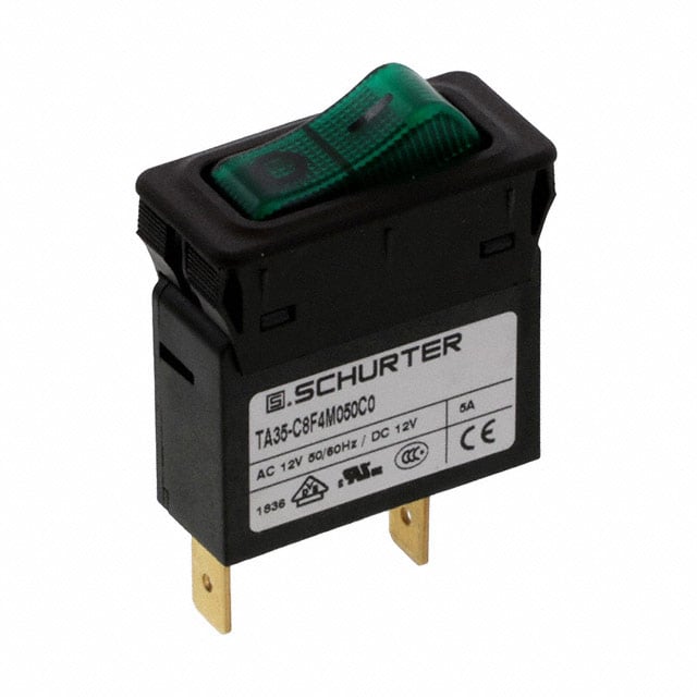 SCHURTER Inc. 4435.0257 TA35 Montaje en panel Térmico 5A