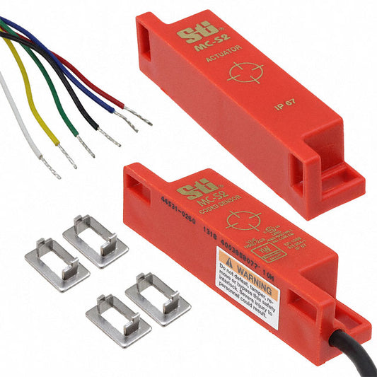 Omron Automation and Safety MC-S2SXCPC10 MC-S-STI Magnético 3PST-2NC (Normalmente cerrado)/1NO (Normalmente abierto)