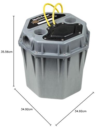 Liberty Pumps 405 Commercial 1/2 HP Bomba de drenaje, talla única, gris