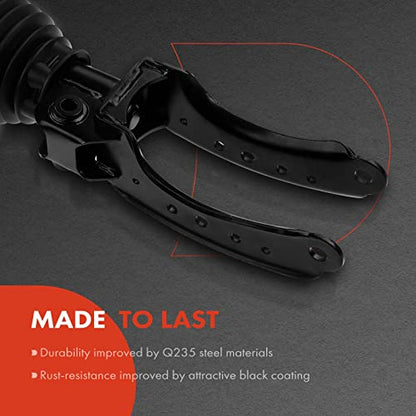 A-Premium Soporte de suspensión de aire compatible con Volkswagen Touareg Porsche Cayenne 2011 2012 2013 2014 2015 2016 2017 2018 delantero izquierdo lado del conductor