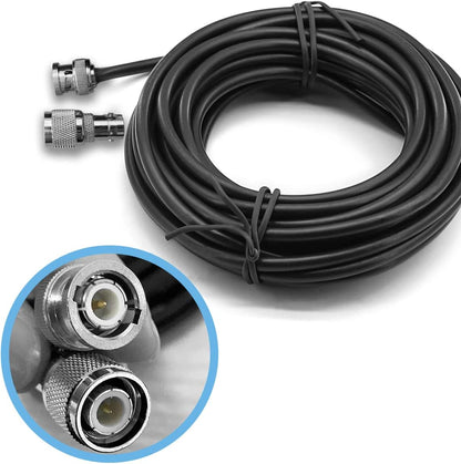 Antena GPS marina reemplazo de antena para Garmin GPSMAP GDU GNC NavTalk Pilot StreetPilot AIS barco navegación receptor Fishfinder Sounder+cable de 26 pies conector TNC adaptador BNC+base de