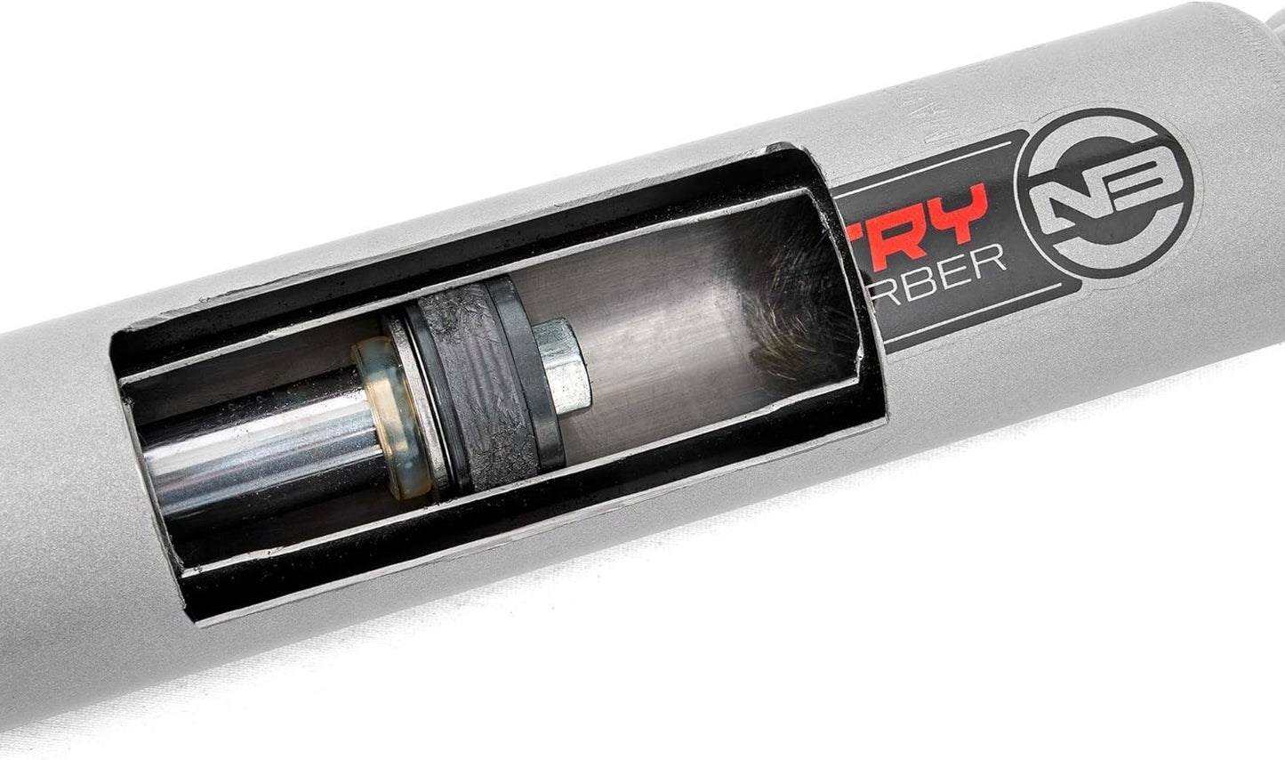 Rough Country Estabilizador de dirección dual N3 para Ford Super Duty 05-24 - 8749130