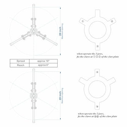 Extractor de engranajes hidráulico Nmaza de 3 mandíbulas de 10 pulgadas, separador de tracción de rodamientos de rueda de 10 toneladas, bomba 3 en 1, máquina de dibujo de tubo de aceite M/caja