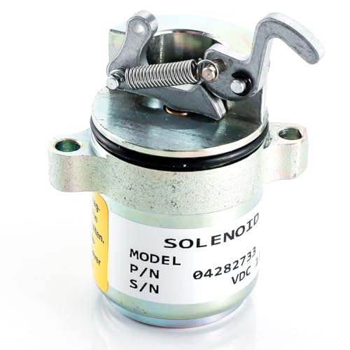 04272733 Solenoide de apagado de combustible 6886715 04271996 reemplazo para Deutz 1011 1011F BF4M1011 Bobcat 863 864 873 874 S250 T200 A300 Gehl SL5655555SL6635 5635DXT 5635SX 5635SXT 6635DXT 6635SXT