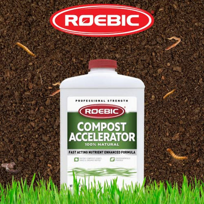 Roebic Acelerador de compost bacteriano CA-1: 2.5 libras, para un compostaje más rápido