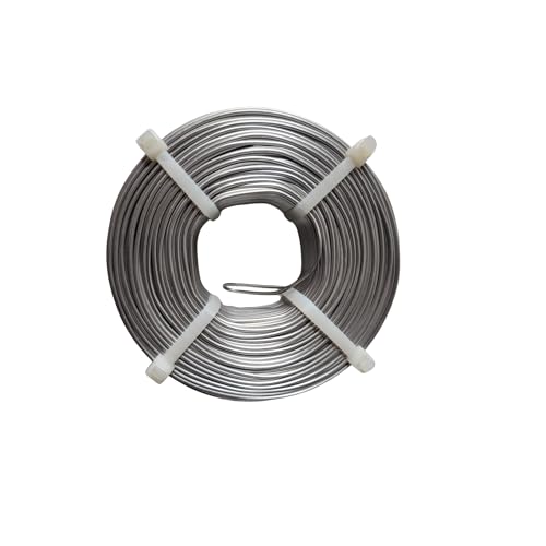 Alambre de amarre de acero inoxidable 304 calibre 16, bobina de 3.5 libras, 360 pies de largo, fabricado en Estados Unidos