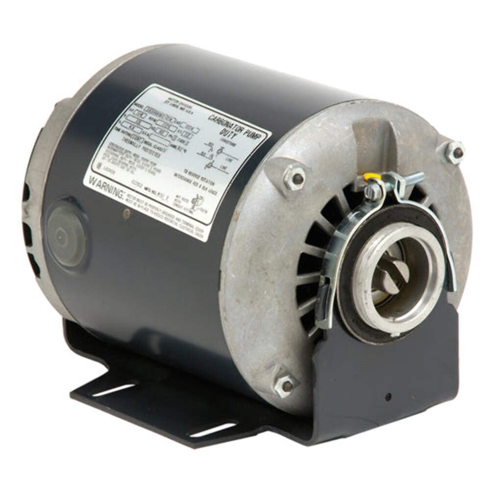 US Motors (Nidec) 1004 - Motor de bomba carbonatador - 1 ph, 1/4 hp, 1800 rpm, 115 V, 48 marco, carcasa ODP, 60 Hz