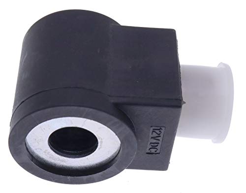 Solarhome 12V 6306012 Bobina de válvula solenoide de 3 clavijas Conector DIN para HydraForce Stem Series 08 80 88 98