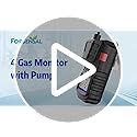 Detector de gas con bomba, 4 monitores de gas, detector de gas múltiple CO EX O2 H2S, monitor recargable de 4 gases de 3000 mAh con kit de calibración, pantalla LCD portátil con clip detector de gas FS11301