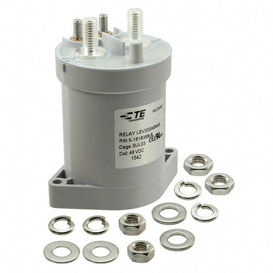 TE Connectivity Aerospace, Defense and Marine 5-1618388-8 LEV200, KILOVAC Montaje de chasis 48VCC