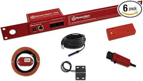 Room Alert Monitor de entorno seguro proactivo 12SR - Paquete esencial (Monitor Plus 5 sensores adicionales) RA12S-ESS-RAS