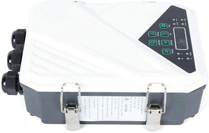 Bomba sumergible solar de pozo profundo de 3 pulgadas, 24 V, 270 W, bomba de agua solar sumergible de acero inoxidable para riego agrícola + kit de controlador MPPT 3FLS1.8/100-D24/270 (24 V 270 W)