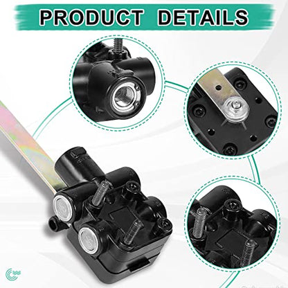 Válvula de control de nivelación de altura de aire compatible con Ford Freightliner Volvo Kenworth 1614318000 XC455A687AA 3188710 52341-Q135 (2 unidades)