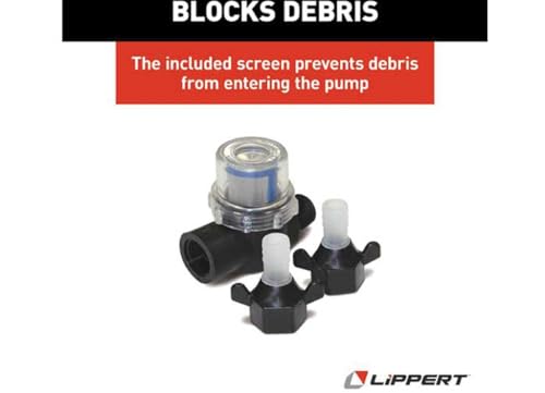 Lippert Components - Bomba de agua máxima de flujo 689054,115V, DS-11531-D