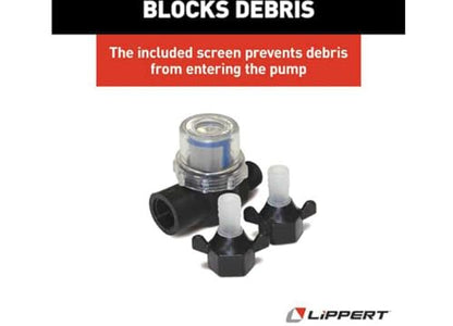 Lippert Components - Bomba de agua máxima de flujo 689054,115V, DS-11531-D